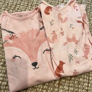 Two long sleeve nightgowns